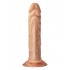 Телесный анально-вагинальный фаллоимитатор Double Penetrator - 19,5 см телесный 