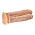 Телесный анально-вагинальный фаллоимитатор Double Penetrator - 19,5 см телесный 