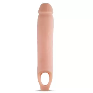 Телесная насадка на пенис 11.5 Inch Cock Sheath Penis Extender - 29,2 см телесный 