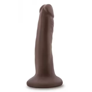 Коричневый фаллоимитатор-реалистик 5 Inch Posable Dildo - 13,9 см коричневый 