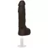 Коричневый фаллоимитатор с имитацией семяизвержением Bust It Squirting Realistic Cock - 23,36 см коричневый 