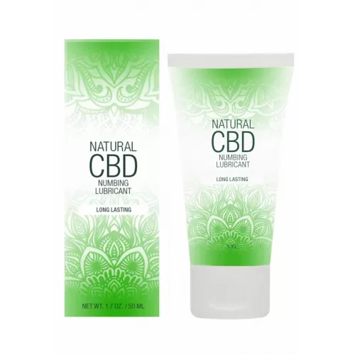 Лубрикант с пролонгирующим эффектом Natural CBD Numbing Lubricant - 50 мл  