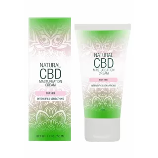 Крем для мастурбации для женщин Natural CBD Masturbation Cream For Her - 50 мл  