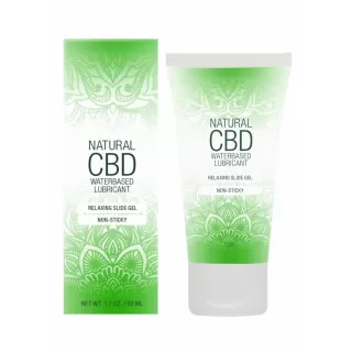 Лубрикант на водной основе Natural CBD Waterbased Lubricant - 50 мл  