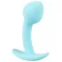 Голубая анальная втулка Mini Butt Plug - 7,1 см голубой 