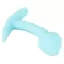 Голубая анальная втулка Mini Butt Plug - 7,1 см голубой 