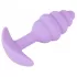 Фиолетовая анальная втулка Mini Butt Plug - 7,5 см фиолетовый 
