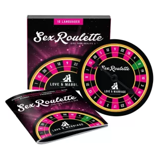 Настольная игра-рулетка Sex Roulette Love & Marriage разноцветный 