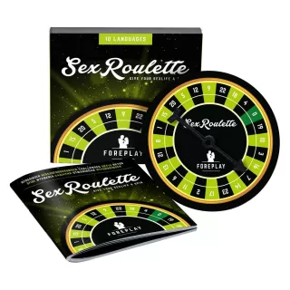 Настольная игра-рулетка Sex Roulette Foreplay разноцветный 