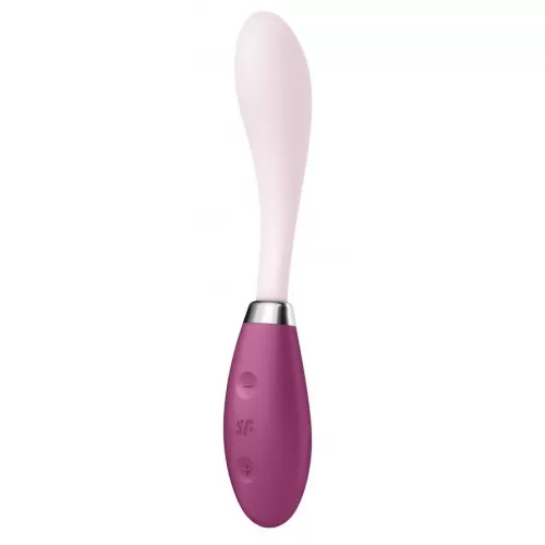 Розовый гибкий вибратор G-Spot Flex 3 - 19,5 см розовый 