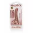 Телесный фаллоимитатор Curved Realistic Dildo Balls Suction Cup 7 - 17 см телесный 