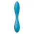 Синий гибкий вибратор Satisfyer G-Spot Flex 1 - 19,5 см синий 