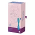 Синий гибкий вибратор Satisfyer G-Spot Flex 1 - 19,5 см синий 