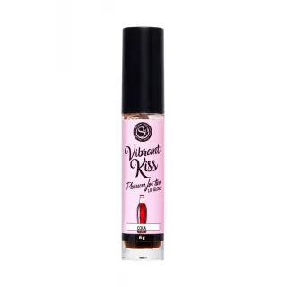 Бальзам для губ Lip Gloss Vibrant Kiss со вкусом колы - 6 гр  