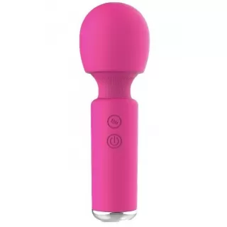 Розовый перезаряжаемый мини-wand Intimate Wand розовый 