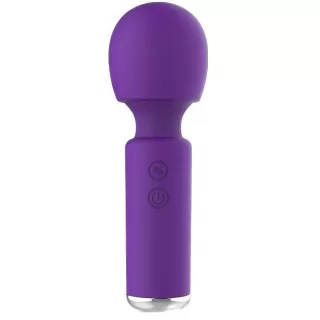 Фиолетовый перезаряжаемый мини-wand Intimate Wand фиолетовый 