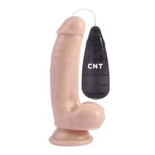 Телесный вибратор-реалистик 6.9 Stud Realistic Dildo - 17,5 см телесный 