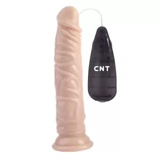 Телесный вибратор-реалистик 8.4 Stud Realistic Dildo - 21,4 см телесный 