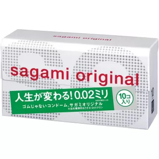 Ультратонкие презервативы Sagami Original 0.02 - 10 шт  