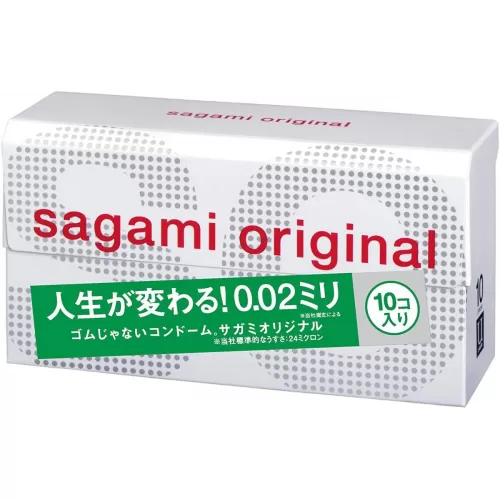 Ультратонкие презервативы Sagami Original 0.02 - 10 шт  
