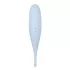 Голубой вакуум-волновой стимулятор клитора Satisfyer Twirling Pro голубой 