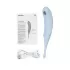 Голубой вакуум-волновой стимулятор клитора Satisfyer Twirling Pro голубой 