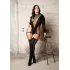 Оригинальный боди-комбинезон Kalyke XXIII Bodystocking with Turtleneck черный XL-XXL-XXXL