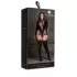Оригинальный боди-комбинезон Kalyke XXIII Bodystocking with Turtleneck черный XL-XXL-XXXL