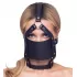 Черный намордник с кляпом-шаром Head Harness With A Gag черный 