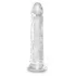 Прозрачный фаллоимитатор 8 Inch Dildo - 21,8 см прозрачный 