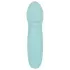 Аквамариновый мини-вибратор Cuties G-Spot Vibrator - 15,5 см аквамариновый 