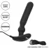 Черный анальный вибростимулятор Rechargeable Large Anal-T - 15 см черный 