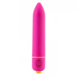 Розовая вибропуля Pink Vibe Power Bullet - 9 см розовый 