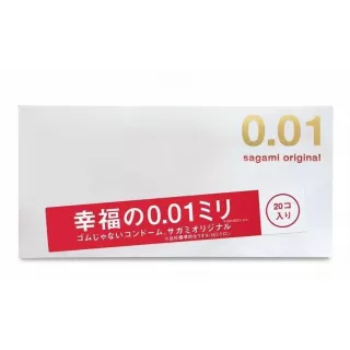 Ультратонкие презервативы Sagami Original 0.01 - 20 шт  