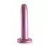 Розовый фаллоимитатор Smooth G-Spot - 15 см розовый 