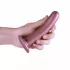 Розовый фаллоимитатор Smooth G-Spot - 15 см розовый 