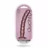 Розовый фаллоимитатор Beaded G-Spot - 21 см розовый 