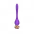 Фиолетовый вибромассажер Nipple Vibrator - 14,5 см фиолетовый 