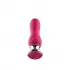 Розовый мини-вибратор Mini Vibrator с пультом ДУ - 12,5 см розовый 