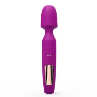 Лиловый вибратор с 2 сменными насадками R-Evolution Wand Vibrator with 2 Attachments лиловый 