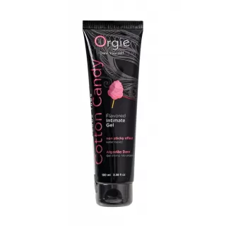 Интимный гель на водной осное Lube Tube Cotton Candy со вкусом сахарной ваты - 100 мл  