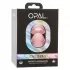 Розовый вибромассажер Opal Smooth Massager розовый 