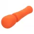 Оранжевый вибромассажер Stella Liquid Silicone Mini Massager - 14,5 см оранжевый 