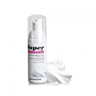 Лубрикант нежнейшая пенка Super Smooth Foaming Intime Lubricant - 50 мл  