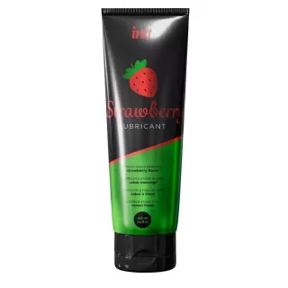 Смазка на водной основе с ароматом клубники Strawberry Lubricant - 100 мл  