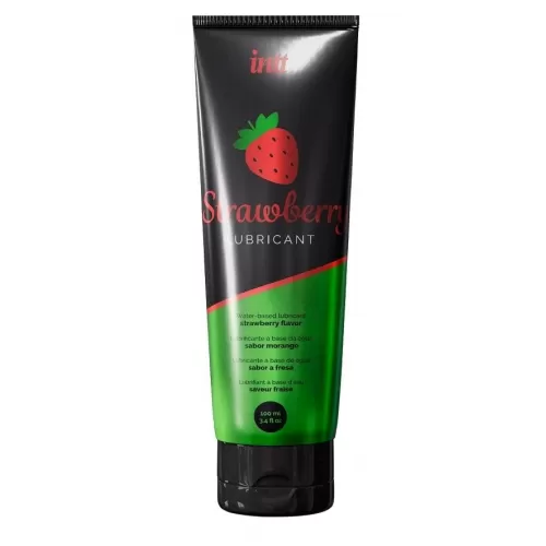 Смазка на водной основе с ароматом клубники Strawberry Lubricant - 100 мл  