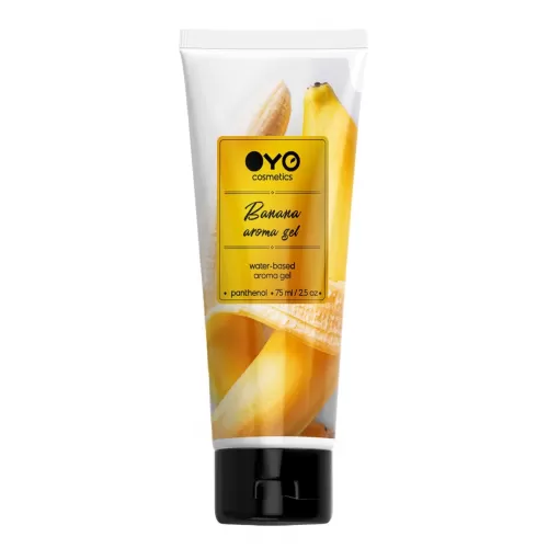 Лубрикант на водной основе OYO Aroma Gel Banana с ароматом банана - 75 мл  