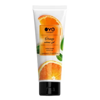 Лубрикант на водной основе OYO Aroma Gel Orange с ароматом апельсина - 75 мл  