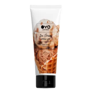 Лубрикант на водной основе OYO Aroma Gel Ice Cream с ароматом пломбира - 75 мл  