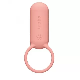 Коралловое эрекционное кольцо Iroha SVR Coral Pink розовый 